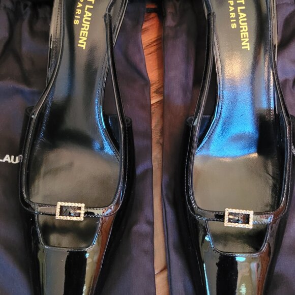 Saint Laurent Slingback Heels - Picture 4 of 4